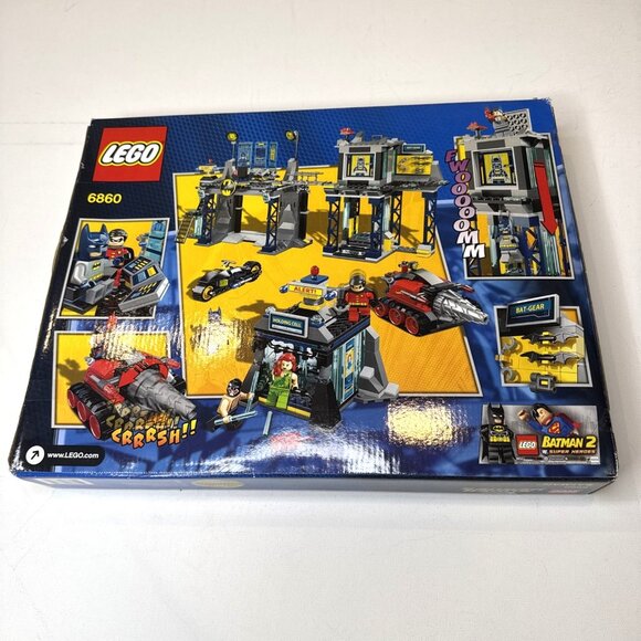 New LEGO DC Comics Super Heroes: The Batcave (6860) Factory Sealed - Picture 2 of 4